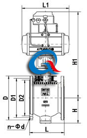 PQ647氣動偏心調(diào)節(jié)閥 (法蘭式)